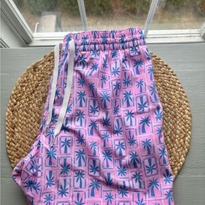 •Chubbies• Pink and Blue Swim Shorts >New<